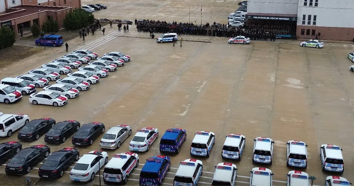 Erzincan’da Emniyet ve Jandarmaya Dev Takviye: 122 Yeni Araç Teslim Edildi