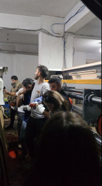 İstanbul - Ataşehir’de elini makineye sıkıştıran işçi 1 buçuk saatlik çalışma ile kurtarıldı