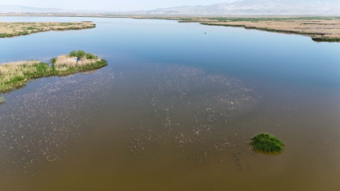 Eber Gölü'ne giriş ve çıkışlar, ikinci bir emre kadar yasaklandı