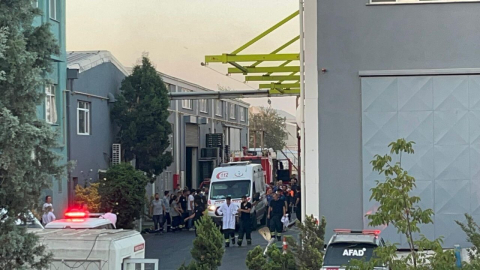 Tekirdağ'da boya fabrikasında kimyasal madde zehirlenmesi; 1 ölü