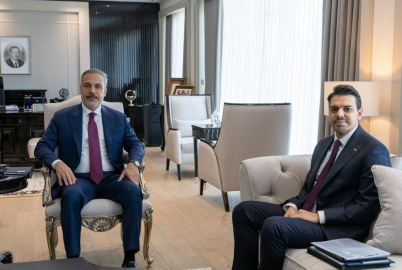 Bakan Fidan, TİKA Başkanı Eren'i kabul etti