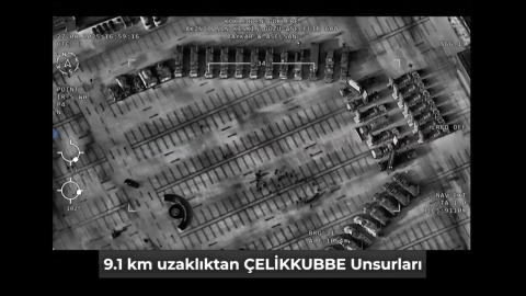 Ankara, ASELFLIR600'ün gözünden görüntülendi