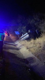 Tarsus'ta otomobil takla attı; 1 ölü, 3 ağır yaralı