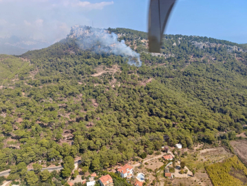 Antalya'da orman yangını