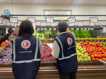 Ankara'da fahiş fiyat ve etiket denetimi