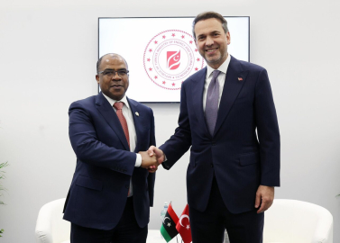 Bakan Bayraktar, Libya Petrol ve Gaz Bakanı Abdulsadek ile görüştü