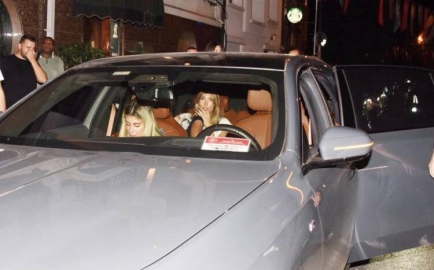 İstanbul - Manken Şevval Şahin'in bindiği araçtaki 'Resmi Hizmete Mahsustur' yazısı sahte çıktı, şoförü hakkında adli işlem başlatıldı