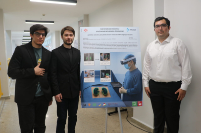 Üniversite öğrencilerinden ameliyatlarda 'artırılmış gerçeklik' desteği