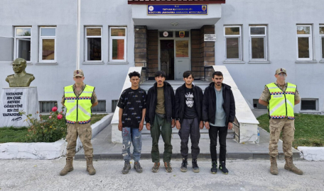 Bitlis'te 4 kaçak göçmen yakalandı