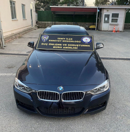 Tramvay yolunda drift yapan sürücüye 55 bin 659 TL ceza