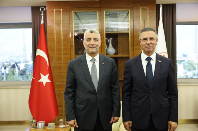 Filistin Büyükelçisi Mustafa’dan Bakan Bolat’a veda ziyareti