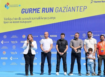 Hasan Kalyoncu Üniversitesi paydaşlığında gastronomi temalı 'Uluslararası Yol Koşusu: Gurme Run' Gaziantep’te gerçekleşti