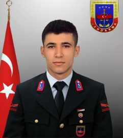 Kaza şehidi uzman çavuş, son yolculuğuna uğurlandı