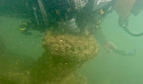 92 yıl önce Ordu’da batan Rus şilebine keşif dalışı yapıldı