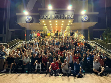 Buca Belediyesi'nde iş bırakma eylemi 7'nci gününde