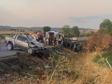 Eski belediye başkanı kazada öldü, eşi yaralandı