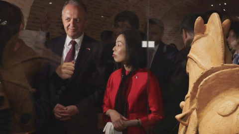 İstanbul - Japonya Prensesi Akiko Mikasa, Türkiye’de sergi açılışına katıldı