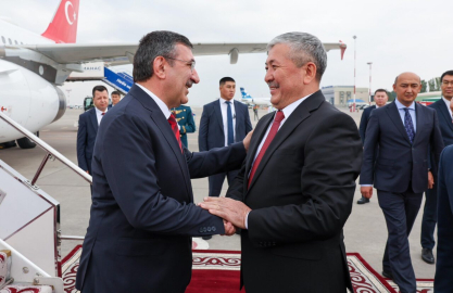 Cumhurbaşkanı Yardımcısı Yılmaz, Kırgızistan’da