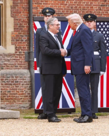 ABD Başkanı Trump, İngiltere Başbakanı Starmer ile görüştü