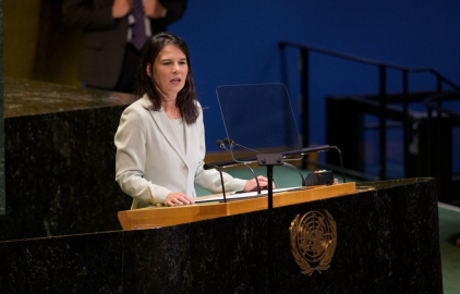 BM Genel Kurul Başkanı Baerbock: Filistin meselesinde tek yol iki devletli çözüm