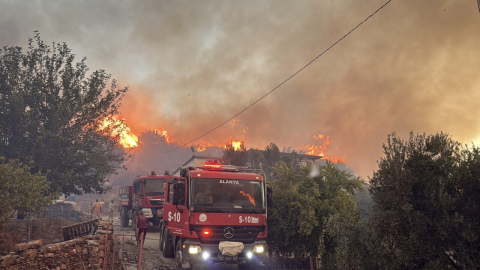 Alanya'daki orman yangınında 2'nci gün