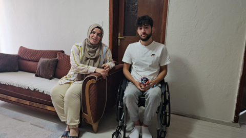 Alperen’in yürüyebilmesi için kampanya