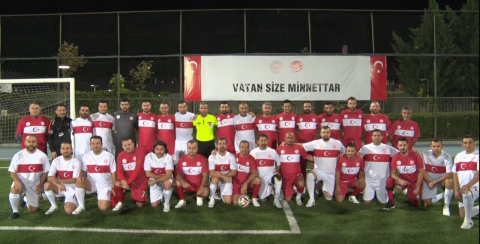 Bakanlıklardan Gaziler Günü’ne özel futbol müsabakası