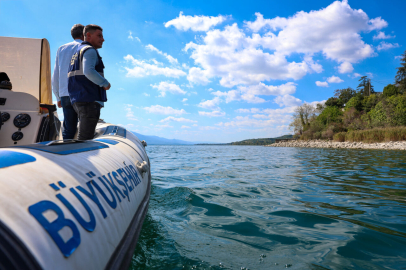 Sapanca Gölü havzasında kaçak su kullanımına karşı denetim