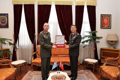 1'inci Ordu Komutanı Orgeneral Ersay, Yunan mevkidaşı Papastathopoulos ile görüştü