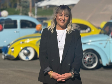 Kanseri yenen Şebnem için vosvos konvoyu