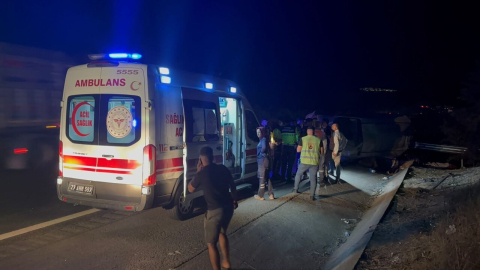 Gaziantep’te lastiği patlayan minibüs takla attı: 2 ölü, 8 yaralı