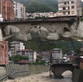 Rize ve Artvin’de sel sonrası hasar tespiti (3)