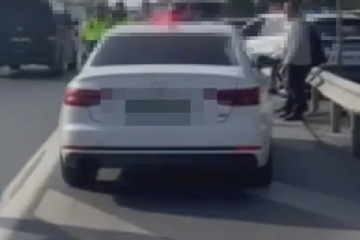 Esenler’de sahte plaka ve çakarlı otomobile 333 bin lira para cezası