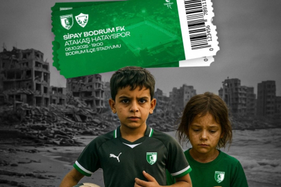 Bodrum FK'dan Gazze'ye anlamlı destek