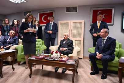 Bahçeli, partisinin Siyaset ve Liderlik Okulu'nun yeni eğitim yılı açılışına katıldı