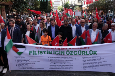 Trabzon’da 'Gazze Yürüyüşü'