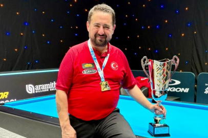 2025 Büyük Erkekler 10 Top Avrupa Şampiyonu Ferdi Özdemir