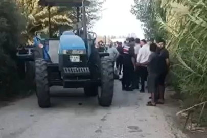 Traktörün çapasına çarpan motosikletin sürücüsü öldü