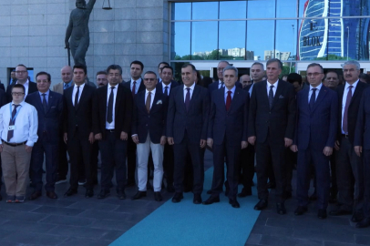 İstanbul - Yargıtay Cumhuriyet Savcılığı'na atanan Zafer Koç için Anadolu Adliyesi'nde veda töreni