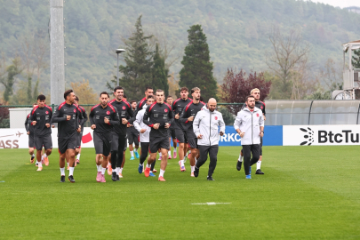 A Milli Futbol Takımı, Bulgaristan ve Gürcistan maçlarının hazırlıklarını sürdürdü