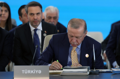 Cumhurbaşkanı Erdoğan, Gebele Zirve Bildirisi'ni imzaladı