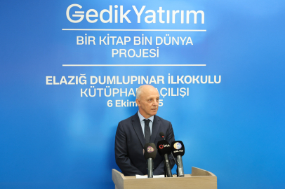 Gedik Yatırım 8. Kütüphanesini Elazığ’da Açtı