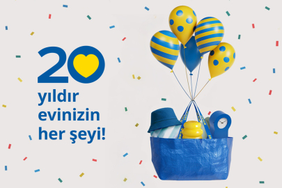 IKEA Türkiye 20. Yılını Sürprizlerle Kutluyor!