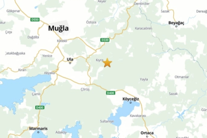 Muğla'da 4.1 büyüklüğünde deprem