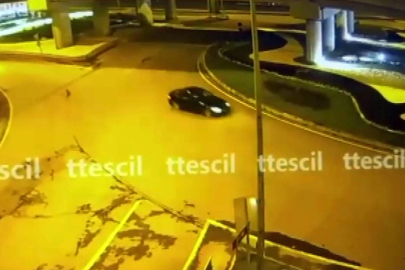 Daha önce ehliyeti iptal edilen sürücü drift yaparken yakalandı