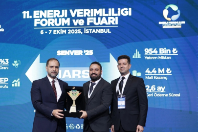 Marsa,’nın ‘Tesis İçinde Buhar Verimliliği’ projesine ödül