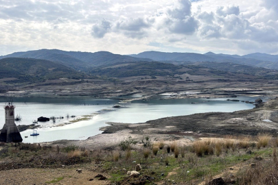 Naip Barajı'nda su seviyesi yüzde 1'in altına düştü