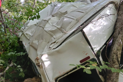 Ordu’da türbe ziyaretinden dönen minibüs devrildi, 11 yaralı