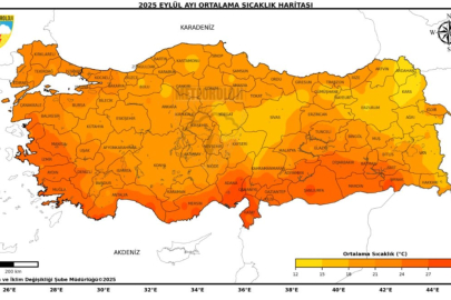 Son 55 yılın en sıcak 11'inci eylül ayı yaşandı