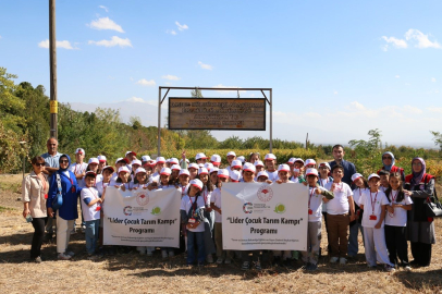Lider Çocuk Tarım Kampı yeniden başladı